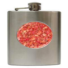 Red Maple Leaves Hip Flask (6 Oz) by trendistuff