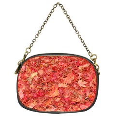 Red Maple Leaves Chain Purses (one Side)  by trendistuff