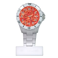 Red Maple Leaves Nurses Watches