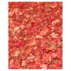 Red Maple Leaves Drawstring Bag (small)