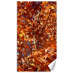 Orange Leaves Canvas 40  X 72   by trendistuff