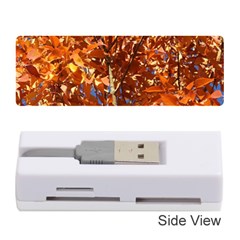 Orange Leaves Memory Card Reader (stick) 