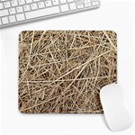 LIGHT COLORED STRAW Large Mousepads