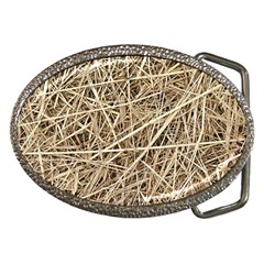 Light Colored Straw Belt Buckles by trendistuff