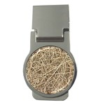 LIGHT COLORED STRAW Money Clips (Round) 