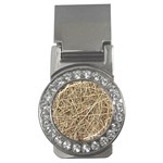 LIGHT COLORED STRAW Money Clips (CZ) 