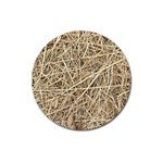 LIGHT COLORED STRAW Magnet 3  (Round)