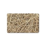 LIGHT COLORED STRAW Magnet (Name Card)