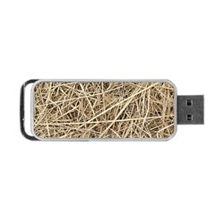 Light Colored Straw Portable Usb Flash (one Side) by trendistuff