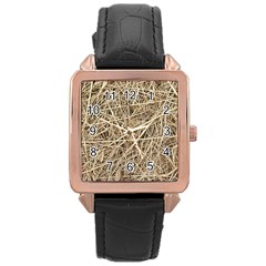 Light Colored Straw Rose Gold Watches by trendistuff