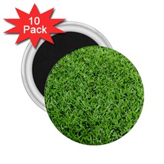 Green Grass 2 2 25  Magnets (10 Pack)  by trendistuff