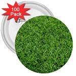 GREEN GRASS 2 3  Buttons (100 pack) 