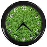 GREEN GRASS 2 Wall Clocks (Black)