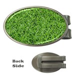 GREEN GRASS 2 Money Clips (Oval) 