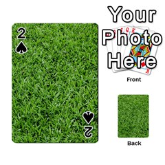 Green Grass 2 Playing Cards 54 Designs  by trendistuff