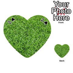 Green Grass 2 Playing Cards 54 (heart) 