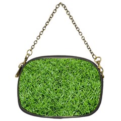 Green Grass 2 Chain Purses (one Side)  by trendistuff