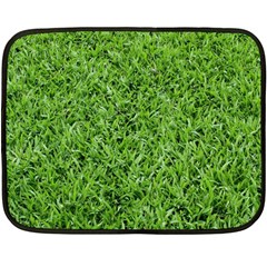 Green Grass 2 Double Sided Fleece Blanket (mini) 