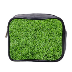 Green Grass 2 Mini Toiletries Bag 2-side by trendistuff