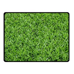 Green Grass 2 Fleece Blanket (small)