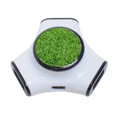 Green Grass 2 3-port Usb Hub by trendistuff