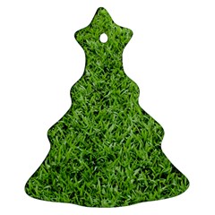 Green Grass 2 Ornament (christmas Tree)