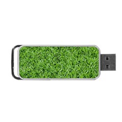 Green Grass 2 Portable Usb Flash (one Side) by trendistuff