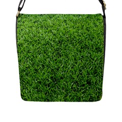 Green Grass 2 Flap Messenger Bag (l) 