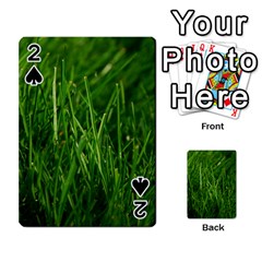 Green Grass 1 Playing Cards 54 Designs  by trendistuff