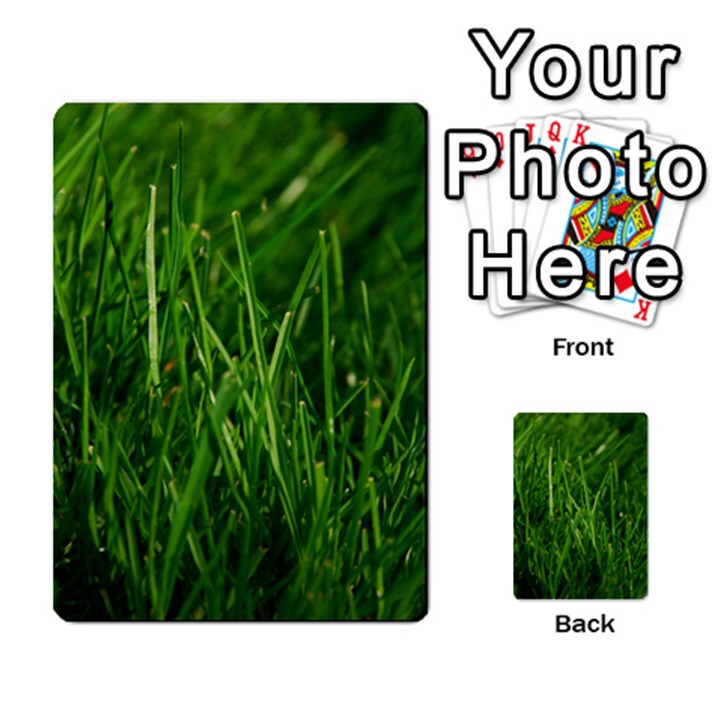 GREEN GRASS 1 Multi-purpose Cards (Rectangle) 