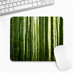 Bamboo Grove 2 Large Mousepads by trendistuff