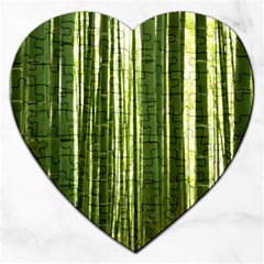 BAMBOO GROVE 2 Jigsaw Puzzle (Heart)