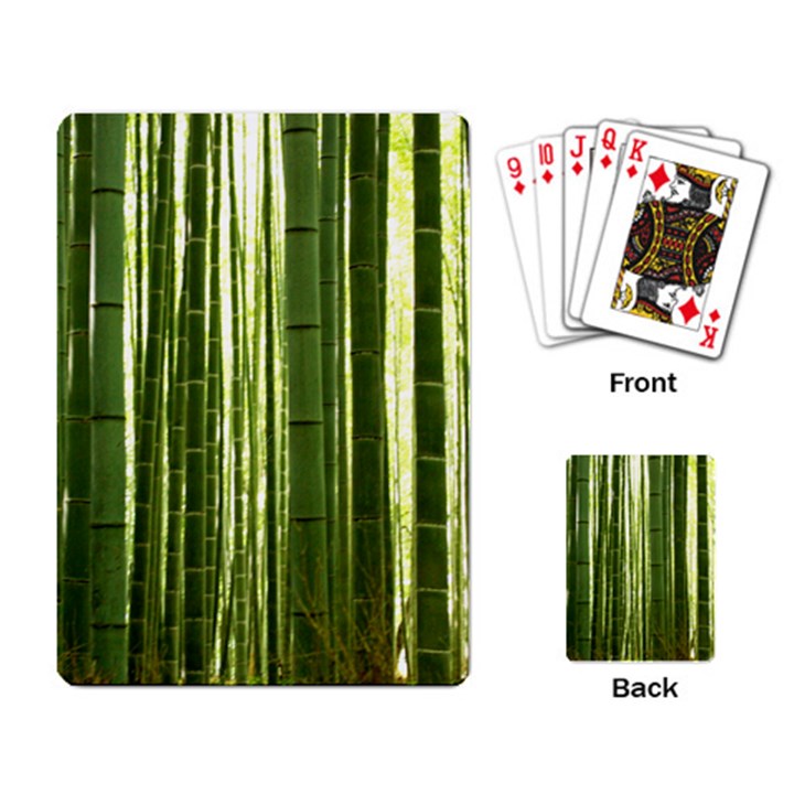 BAMBOO GROVE 2 Playing Card