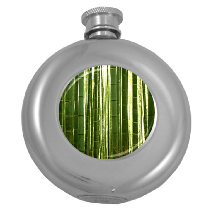 BAMBOO GROVE 2 Round Hip Flask (5 oz)