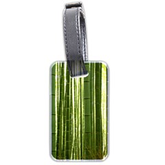 Bamboo Grove 2 Luggage Tags (two Sides) by trendistuff