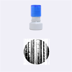 Bamboo Grove 2 Rubber Round Stamps (small) by trendistuff