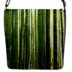 Bamboo Grove 2 Flap Messenger Bag (s) by trendistuff