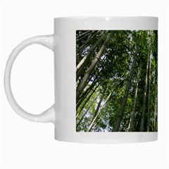 Bamboo Grove 1 White Mugs by trendistuff