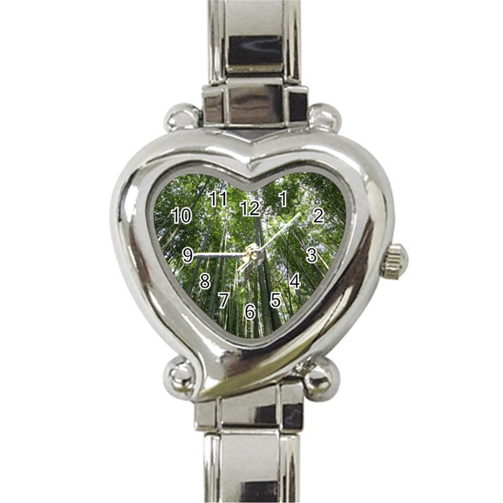 BAMBOO GROVE 1 Heart Italian Charm Watch