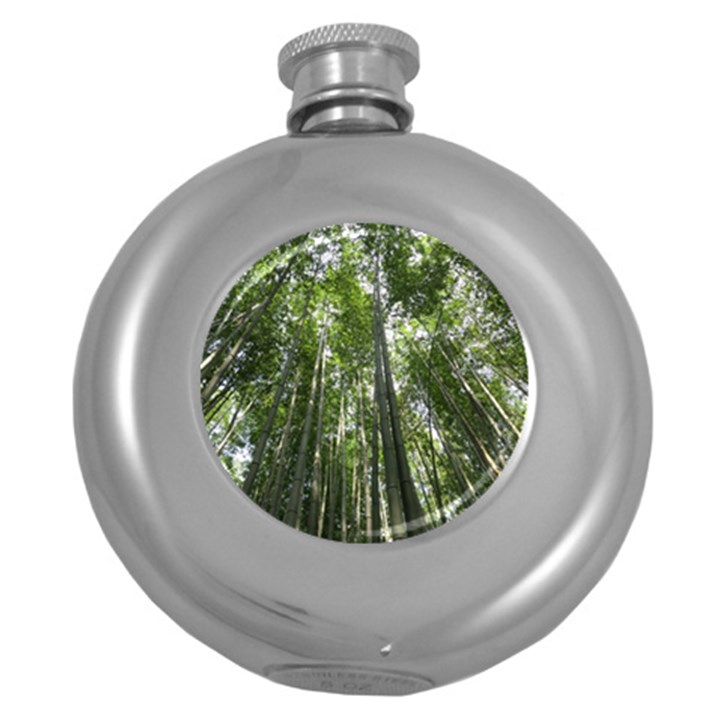 BAMBOO GROVE 1 Round Hip Flask (5 oz)