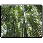 BAMBOO GROVE 1 Fleece Blanket (Medium)  60 x50  Blanket Front