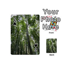 Bamboo Grove 1 Playing Cards 54 (mini)  by trendistuff