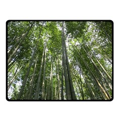 Bamboo Grove 1 Double Sided Fleece Blanket (small) 