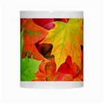 AUTUMN LEAVES 1 White Mugs Center