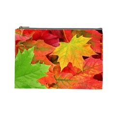 AUTUMN LEAVES 1 Cosmetic Bag (Large) 