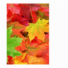 AUTUMN LEAVES 1 Small Garden Flag (Two Sides)