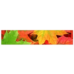 AUTUMN LEAVES 1 Flano Scarf (Small) 