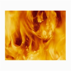 Yellow Flames Small Glasses Cloth (2-side)