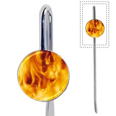 Yellow Flames Book Mark by trendistuff