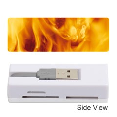 Yellow Flames Memory Card Reader (stick) 